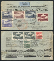 Airmail Cover Sent From Krucemburk To Argentina On 20/DE/1938, By Germany DLH, With Large Postage Of 47.50K., VF... - Andere & Zonder Classificatie