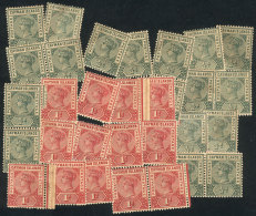 Sc.1 X18 + Sc.2 X13, Most MNH (the Gum Lightly Darkened), Fine Quality, Catalog Value US$440+, Very Low Start! - Iles Caïmans