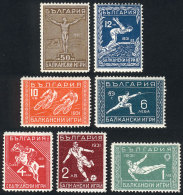 Sc.237/243, 1931 Sport, Complete Set Of 7 Values, Mint, Fine To VF Quality, Catalog Value US$168+ - Other & Unclassified