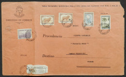 Cover With Declared Value Sent From Buenos Aires To Carlos Pellegrini On 7/JA/1952, Nice Postage Of 7P., On Back It... - Sonstige & Ohne Zuordnung