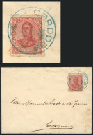 Cover Sent To Cosquín On 13/FE/1909, Franked With 5c. San Martín In Oval With BLUE Cancel Of... - Sonstige & Ohne Zuordnung