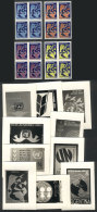 GJ.1286P, 1964 UNO Day, IMPERFORFATE BLOCK OF 4 + 3 Imperforate Blocks In Different Colors (PROOFS) + 10... - Andere & Zonder Classificatie