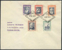 GJ.906/910, 1944 Postal Welfare, The Set On Cover With First Day Postmark, VF Quality! - Andere & Zonder Classificatie