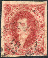 GJ.34c, 8th Printing With Very Notable Lacroix Freres Watermark, With Very Ample Margins And Excellent Front, Also... - Gebruikt