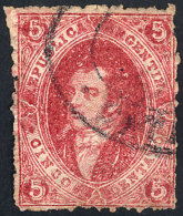 GJ.26, 5th Printing, Dry Impression Variety (hollow Font), Very Fine Quality! - Unused Stamps