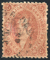 GJ.20g, 3rd Printing, VERY THIN PAPER Variety, Excellent Stamp With Very Good Perforations And Shading Color From... - Unused Stamps