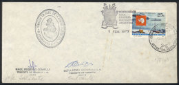 Cover With Special Handstamps Of Icebreaker Gral. San Martín, Postmark Of South Orkney Station For 1/FE/1973... - Andere & Zonder Classificatie