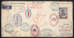 Registered Airmail Cover With Printed Matter Sent From South Orkney Islands To The Chief Of The Soviet Mirny... - Andere & Zonder Classificatie