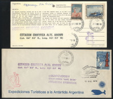 Cover And PC With Nice Postmarks Of Years 1969/1972, VF Quality! - Autres & Non Classés