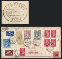 Registered Airmail Cover Sent From Esperanza Military Base To GERMANY On 9/JA/1959, With Handsome Postage And... - Autres & Non Classés