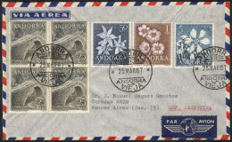 Cover With Nice And Very Thematic Postage, Sent To Argentina On 25/MAR/1967, VF Quality! - Autres & Non Classés