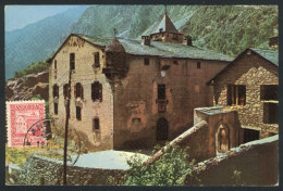 Maximum Card Of AU/1937: Andorra La Vella, Casa De La Vall, VF Quality - Otros & Sin Clasificación