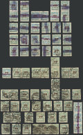 PERFINS: Interesting Lot Of Stamps With Commercial Perfins, Fine To VF General Quality! - Sammlungen