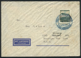 ZEPPELIN Cover Sent To New York On 5/MAY/1935, The Stamp With Color A Little Altered, Else VF Quality, Good... - Autres & Non Classés