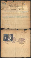 Telegram Received By The Argentine Consulate In Bremen (Germany) With Immigration Permit For A Lidia Bottner De... - Autres & Non Classés