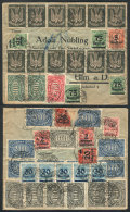 Cover Used On 23/OC/1923 With Fantastic INFLA Postage Applied On Front And Back, Very Nice! - Autres & Non Classés