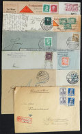 11 Covers, Cards Etc. Used Between 1878 And 1931, Interesting! - Autres & Non Classés