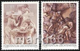 Liechtenstein - 2012 - Princely Treasures - Reliefs - Mint Stamp Set - Ungebraucht