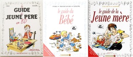 LOT 3 BD Guide Bebe Jeune Mere Et Pere - Loten Van Stripverhalen