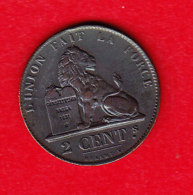 BELGIUM MORIN CAT N° 111 UNC  1863  (A43) - 2 Cents