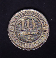 BELGIUM MORIN CAT N° 134 SUP 1862  (A62) - 10 Cents