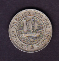 BELGIUM MORIN CAT N° 136 SUP+ 1864  (A63) - 10 Cents