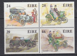 Ireland 1989 Irish Motoring Classics  4v Booklet Pane ** Mnh (33813) - Blocks & Sheetlets