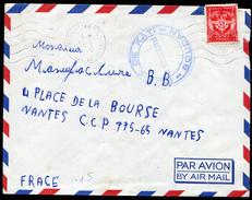 SOUDAN - FRANCE FM N°12 AVEC O.M. BAMAKO LE 13/6/1960 / LETTRE AVION POUR NANTES - TB - Brieven En Documenten