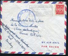 SOUDAN - FRANCE FM N°12 AVEC O.M. BAMAKO LE 3/11/1959 / LETTRE AVION POUR NANTES - TB - Briefe U. Dokumente