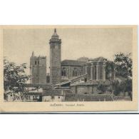 GDLJRTP6764-LFTD12757.Tarjeta Postal DE GUADALAJARA.Edificios  Y ABSIDE DE LA CATEDRAL DE SIGÚENZA  DE  SIGÜENZA - Guadalajara