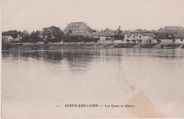 COSNE SUR LOIRE (58) Les Quais Et Usines - Cosne Cours Sur Loire