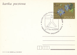 Poznan 1984 Special Postmark - Environmental Protection, The Map - Franking Machines (EMA)