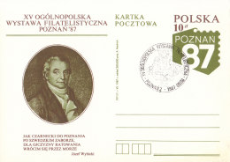 Poznan 1987 Special Postmark - Arms - Franking Machines (EMA)