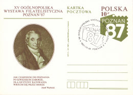 Poznan 1987 Special Postmark - Philatelic Exhibition Poznan 87 - Máquinas Franqueo (EMA)