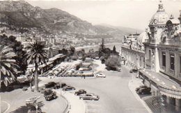 La Côte D'Azur - MONTE-CARLO - Vue D'Ensemble Casino Et Cafè De Paris - Petit Format - Cafés & Restaurants