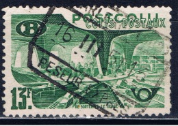 B+ Belgien 1950 Mi 31 37 Postpaketmarken - Gepäck [BA]