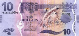 FIJI 10 DOLLARS ND (2013) P-116 UNC  [FJ527a] - Figi