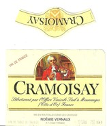 Etiquette De Vin Cramoisay Meursane Côte D'Or - Oude Uniformen