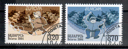 Weissrussland / Belarus / Biélorussie 2004 Satz/set EUROPA Gestempelt/used - 2004