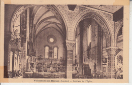 VILLENEUVE DE MARSAN ( Landes ) - Intérieur De L'église  PRIX FIXE - Villeneuve De Marsan