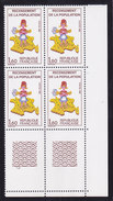 YT 2202 Recensement "sans Le 7 Sur La Corse" Bloc De 4 - Unused Stamps