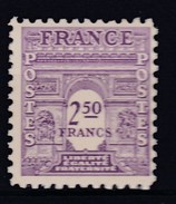 ARC DE TRIOMPHE  YT 626** - 1944-45 Arc Of Triomphe