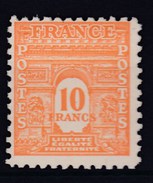 ARC DE TRIOMPHE  YT 629** - 1944-45 Arc De Triomphe