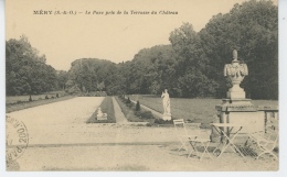 MERY SUR OISE - Le Parc Pris De La Terrasse Du Château - Mery Sur Oise