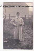 WWI 1918 - TILSIT SOVETSK PRUSSE RUSSIE - PRISONNIER CHEZ DRUTAT - GONIN GRAFFAUDEIX PUY DE DOME - 298 EME R CARTE PHOTO - Guerra 1914-18