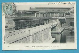 CPA 88 - Métro Aérien - Gare Du Métropolitain à La Bastille PARIS 75 - Nahverkehr, Oberirdisch