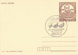 Poznan 1985 Special Postmark - 100 Years Automotive - Macchine Per Obliterare (EMA)