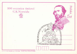 Poznan 1985 Special Postmark - 250th Birthday Krasickiego - Writer - Maschinenstempel (EMA)
