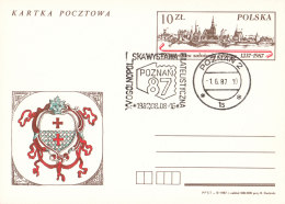 Poznan 1987 Special Postmark - XV National Philatelic Exhibition - Macchine Per Obliterare (EMA)