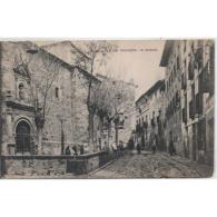 GDLJRTP6785-LFTD6169.Tarjeta Postal DE GUADALAJARA.Casa,arboles,PLAZA Y VISTA DE MOLINA DE ARAGON,1915 - Guadalajara